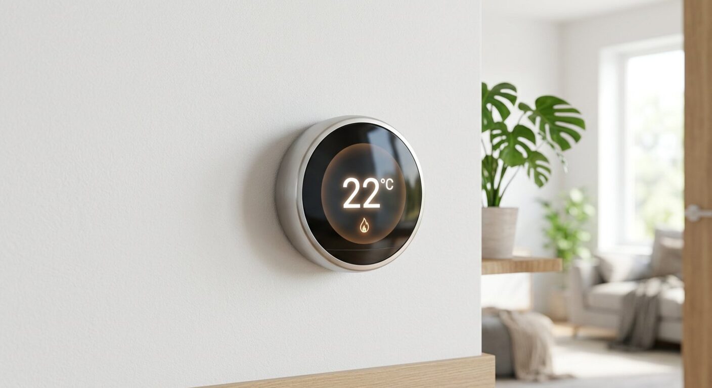 Illustration of a Thermostat